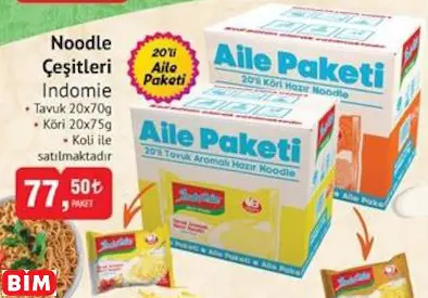 INDOMİE NOODLE ÇEŞİTLERİ
